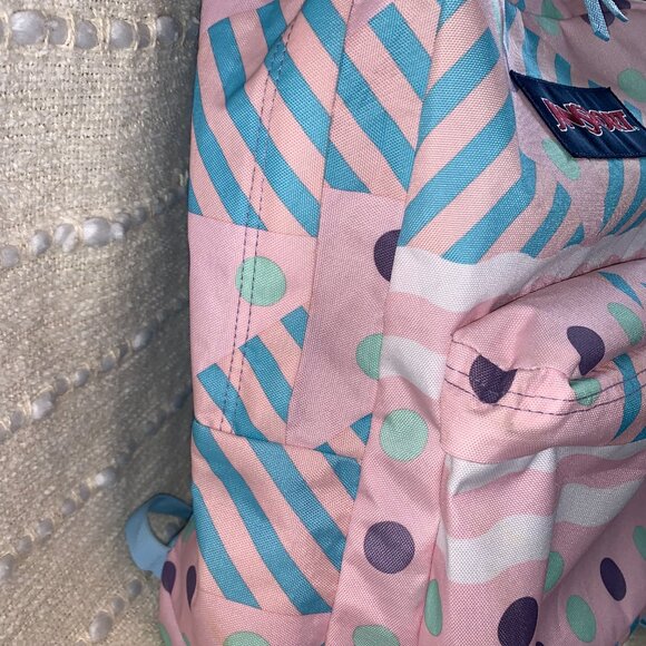 JanSport SuperBreak ONE Backpack - Ice Cream Geo Design JS00T501 - Picture 7 of 16